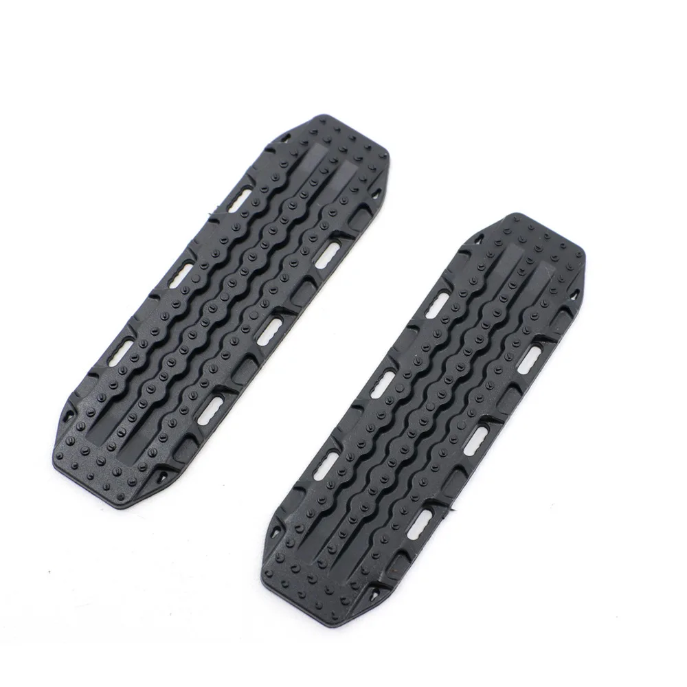 2 pezzi di plastica scala di sabbia rampe di recupero bordo 68*20*3mm per 1/24 RC Crawler Traxxas Axial SCX24 arrampicata accessori per auto