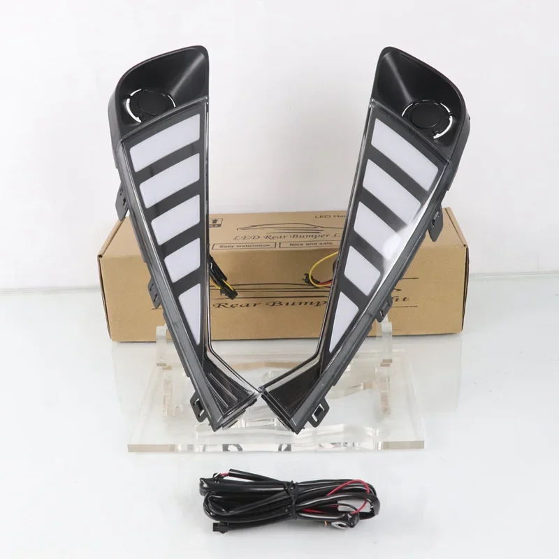 

Car LED DRL Daylights For Toyota C-HR CHR 2020-2022 2023 Yellow Turn Signal Daytime Running Headlamps Auto Driving Lamp Foglamps