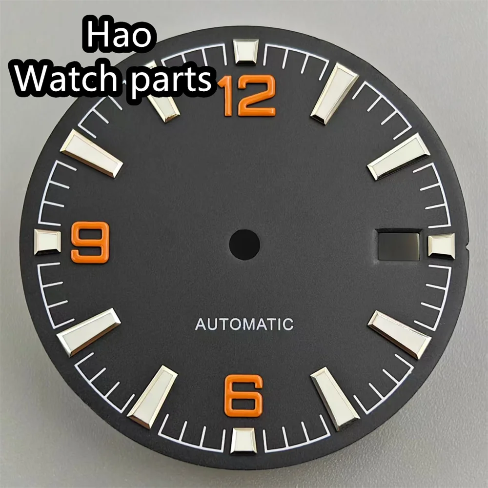 BLIGER 31mm sterile watch dial luminous fit NH34 NH35 NH36 NH38 movement