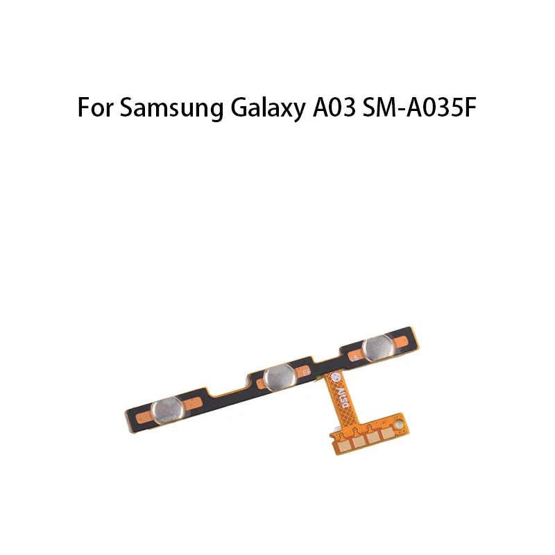 Orig Power ON OFF Mute Switch Control Key Volume Button Flex Cable For Samsung Galaxy A03 SM-A035F