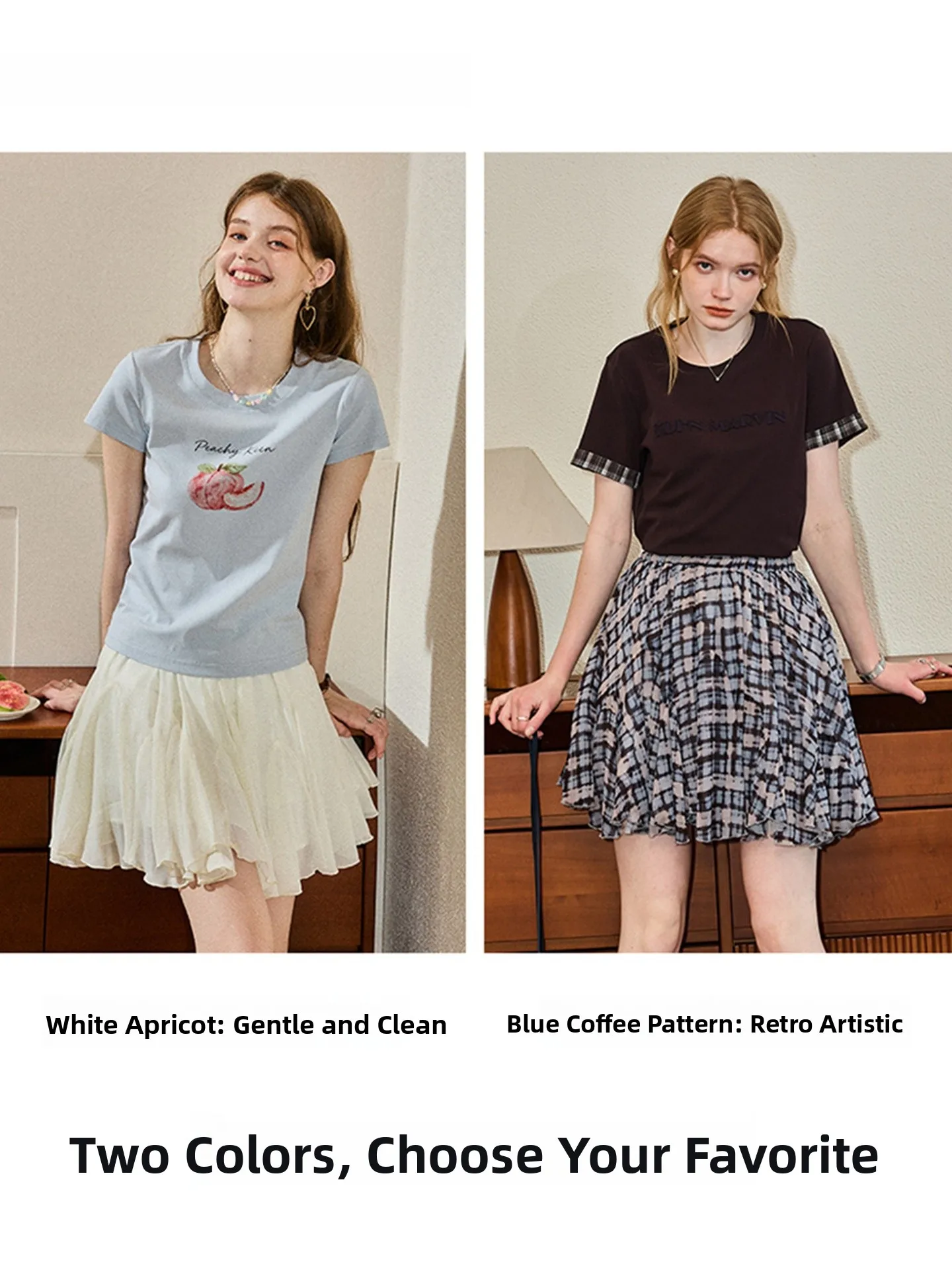 High Waist Pleated A-Line  Skirt  Style Youthful Slimming Summer Travel Casual Polyester Fiber Princess Sweet Skirt