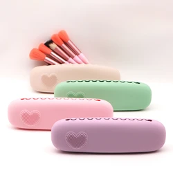 Beauty Egg Storage Bag Silicone Storage Beauty Bag Dust proof Storage Bag Portable Travel Makeup Bag Makeup Brush Tool