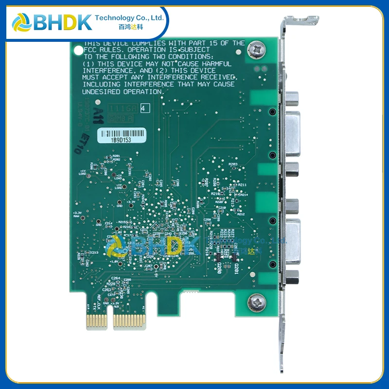 For PCIe-8362 NI Dual Port MXI Express Host Controller PCIe x1 Copper Card Control Two PXIe Chassis Up To 7m Cable