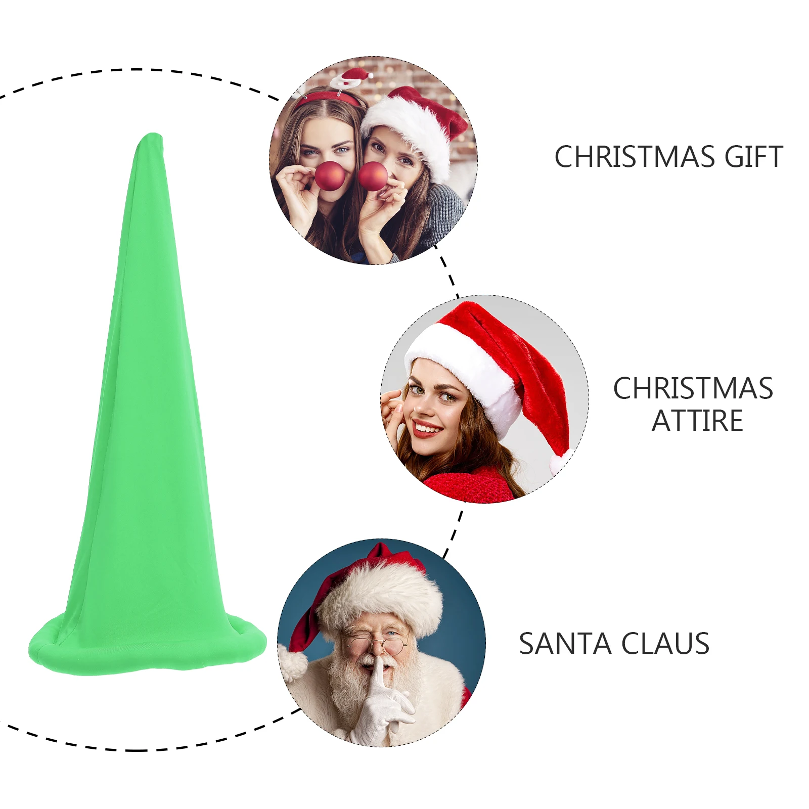 

Halloween Gnome Hat Decorative Soft Comfortable Cosplay Costume Prop Party Supplies Halloween Witch Cap Masquerade Accessories