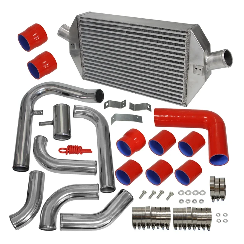 Upgrade Front Intercooler Kit Black/Blue/Red Fits for Toyota Celica 2.0L Turbo ST185 1989-1994 ST205 1993-1999