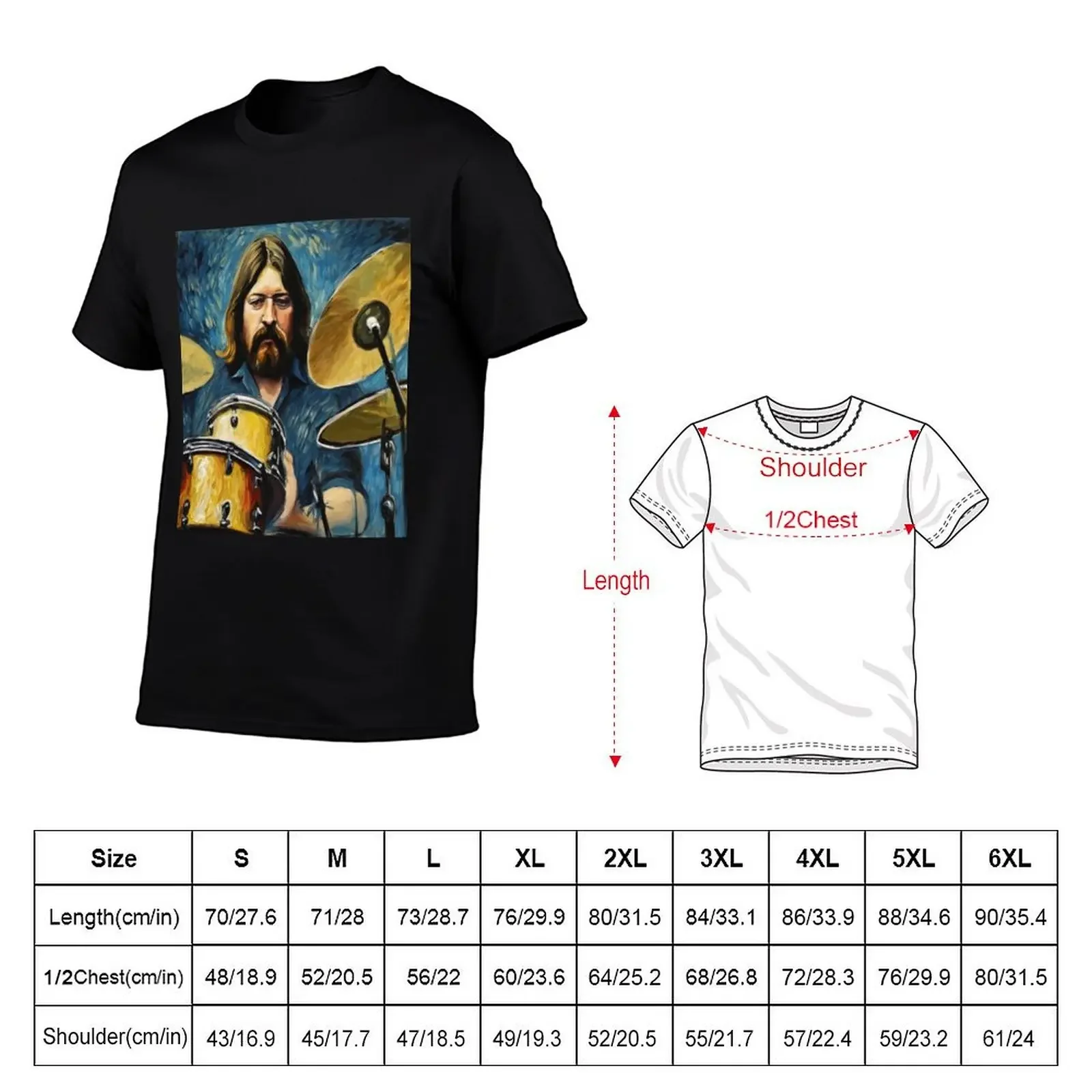 Bonzo's Thunderous Beats: John Bonham on Drums T-Shirt Blouse cute clothes mens fashion