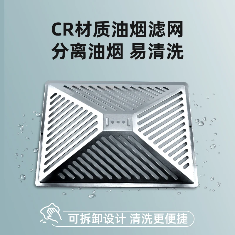 شفاط مطبخ قوي، مروحة عادم شفط كبيرة لإزالة الدخان وتهوية فعالة #4