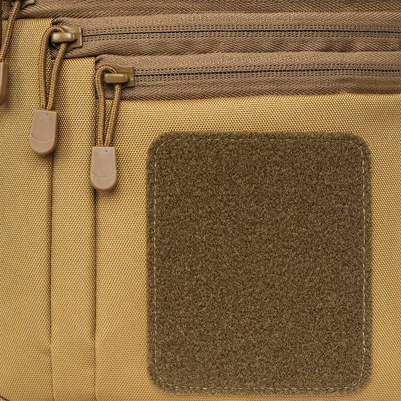 Taktische Umhängetasche für Herren – Leichte Brusttasche zum Wandern & Camping, mit sicheren Reißverschluss-Aufbewahrungstaschen – Detail 10