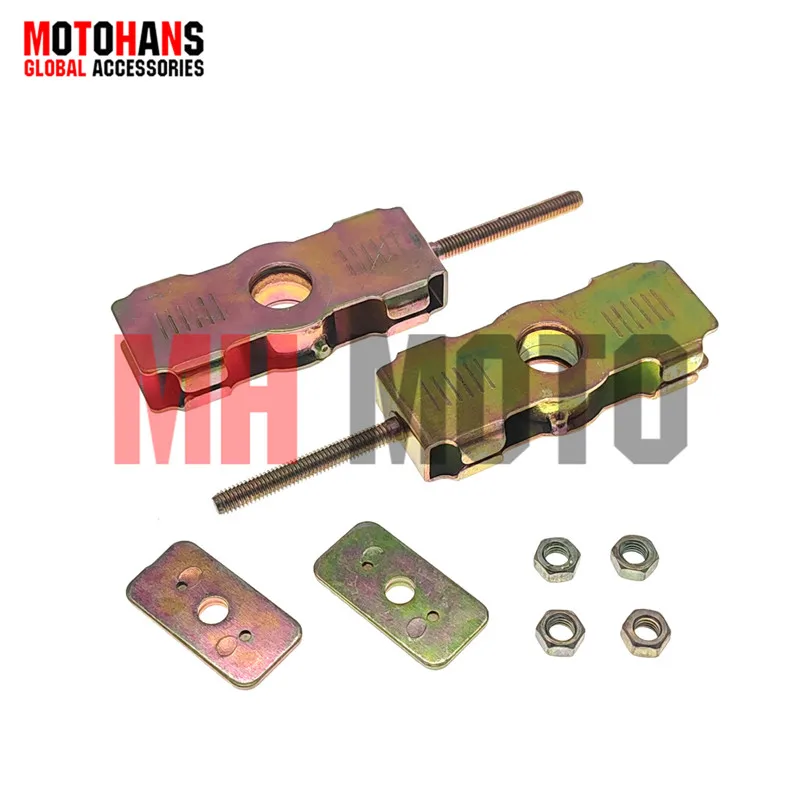 

1 SET MOTORCYCLE IRON CHAIN TENSIONER ADJUSTER ACCESSORIES FOR YAMAHA SZR150 SZR160