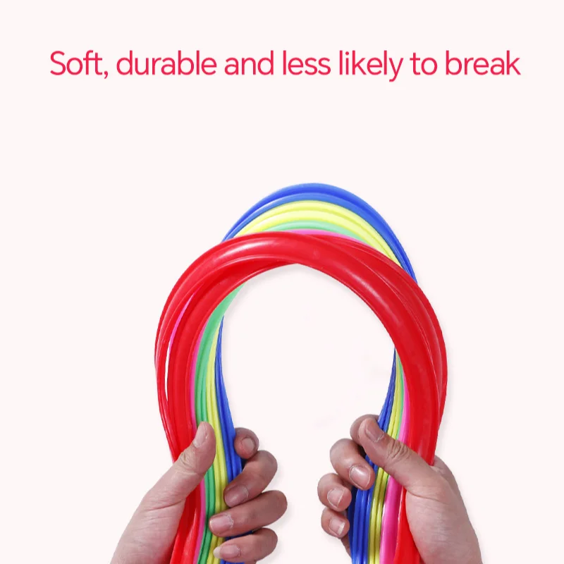 4pcs Soccer Training Circles Multi-color Plastic Agility Rings For Speed Coordination And Agility Training Portable Football Tra