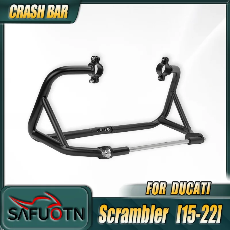 for Ducati Scrambler 2015-2022 Engine Guard Highway Crash Bar Motorcycle Frame Protection Bumper Sixty 2 Urban Enduro Classic