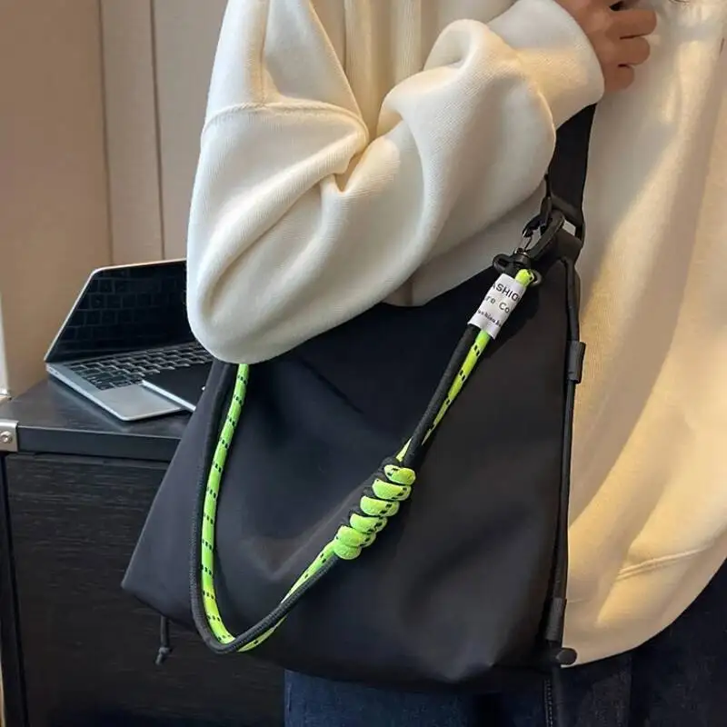 Japanese Y2k Aesthetic Casual Ins Crossbody Bag Women Trendy All Match Vintage Handbags High-Capacity Streetwear Shoulder Bags