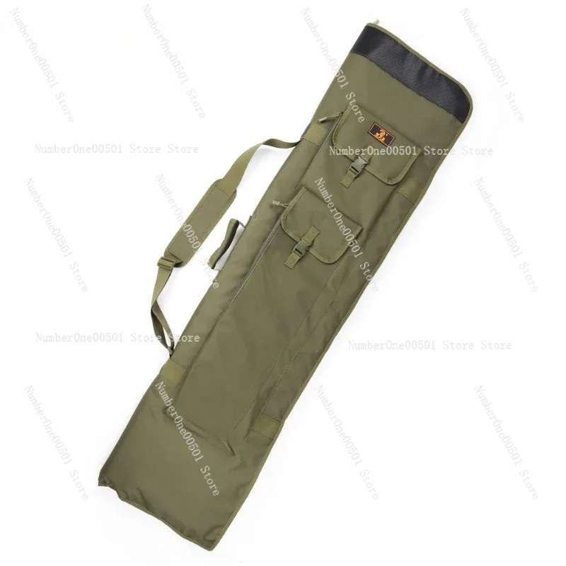 

Fishing rod bag carp fishing rod bag 1.5m/2.1m portable reel storage foldable Oxford cloth fishing gear