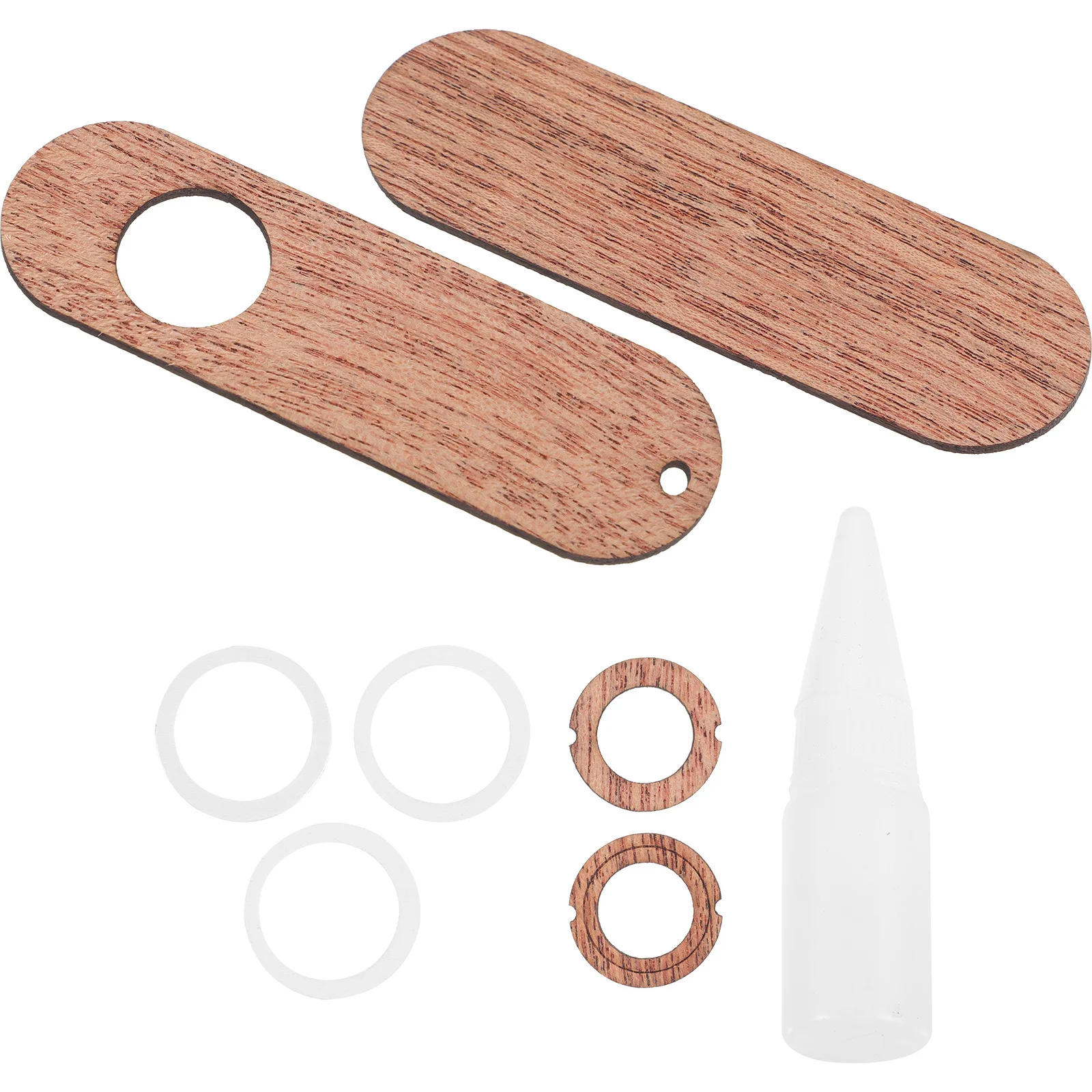 

1Set Wooden Kazoo Classic Musical Instrument DIY Assemble Adults Guitar Accompaniment Professional Wood Kazoo Wooden Recorder