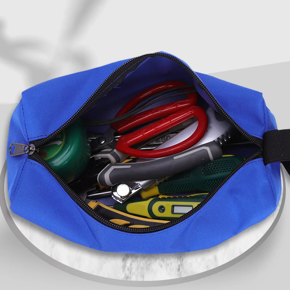 

3pcs Waterproof Storage Bag Small Tool Organizer Pouch Zipper Multi Pocket Oxford Cloth Durable Portable for Car Garage Toolbox