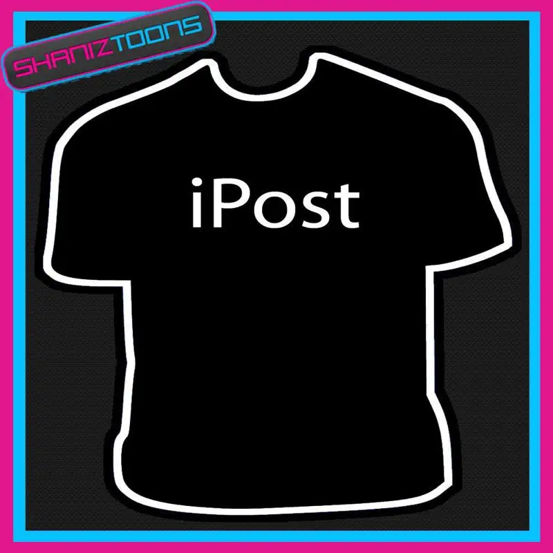 I POST POSTMAN POSTIE T SHIRT