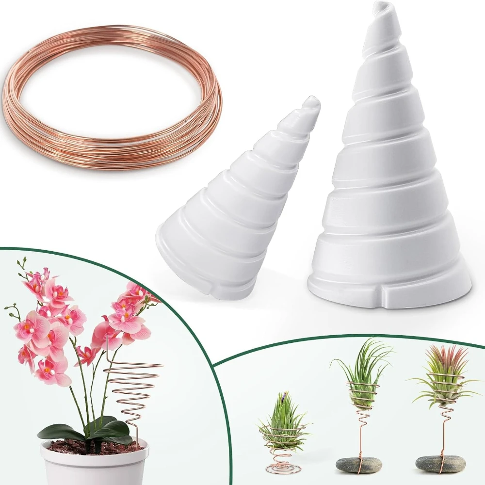 Electroculture Copper Gardening Antenna Electroculture Gardening & Air Plant Holder Making Tool Copper Wire for Plants Outdoor