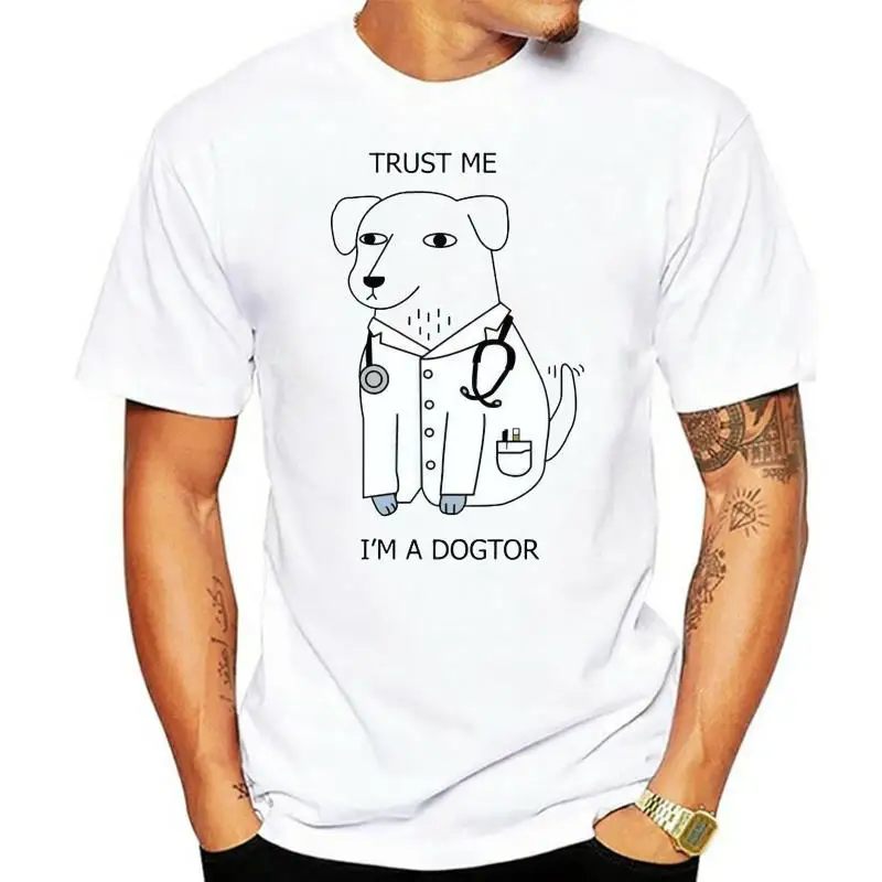 Trust Me Im A Dogtor Dog Doctor Mashup Adult T Shirt