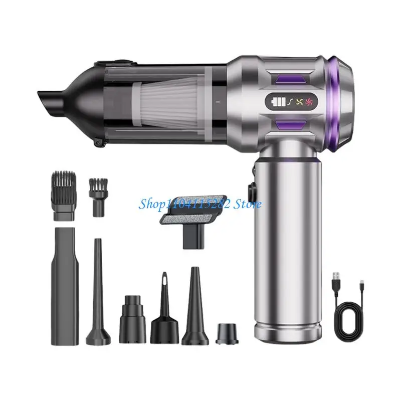 

Home Deep Clean Car Vacuum 7 Modes 18000Pa Suction Multiple Accessories Included