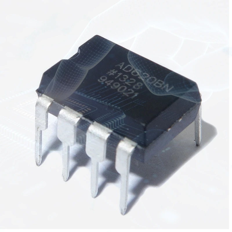 (5-10-20-30-100PCS) AD620BN DIP-8 AD620BNZ