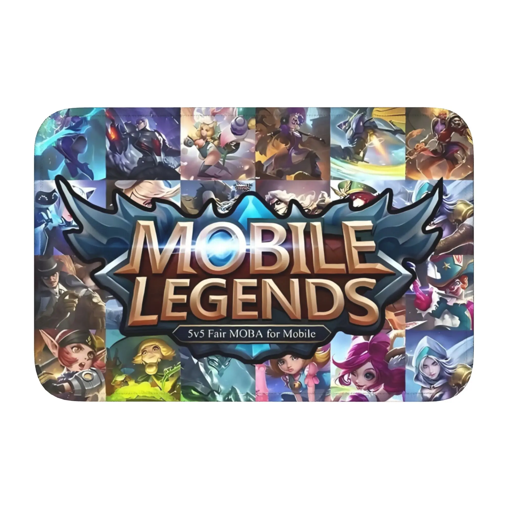 Mobile Legends Bang Bang Game  Front Door Mat Anti-Slip Indoor Waterproof MLBB  MOBA  Doormat Floor Bath Entrance Rug Carpet