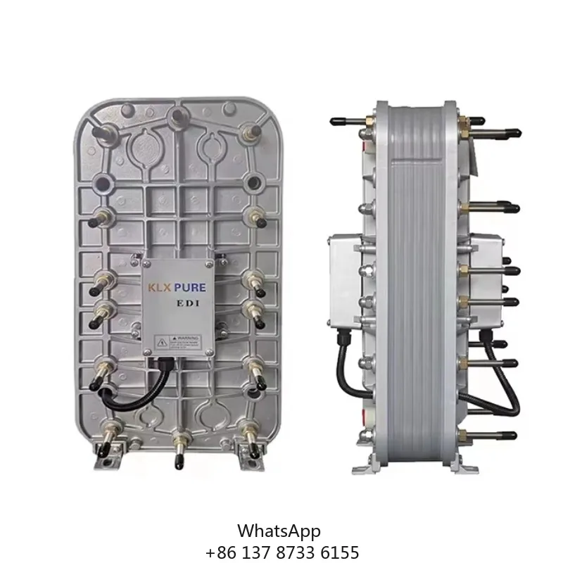 Industrial EDI Module Ultra Pure Water Production System For Laboratories Electronics Power Plant Electrodeionization Unit