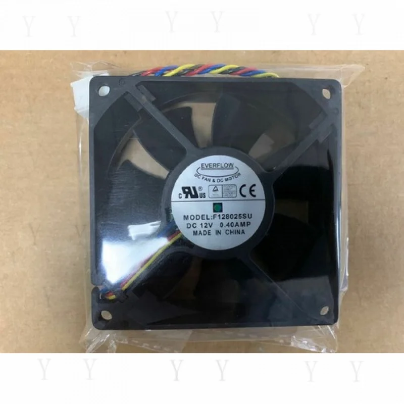 

Вентилятор охлаждения процессора Y+ for EVERFLOW F128025SU 80*80*25 мм, 12 В постоянного тока, 0.40 А, с регулировкой скорости PWM
