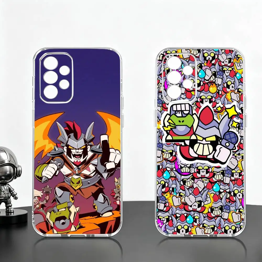 Damian B-Brawl-stars  Phone Case Transparent Silicone Soft For Samsung S25,S24,S21,S22,S23,S30,Ultra,S20,Plus,Fe