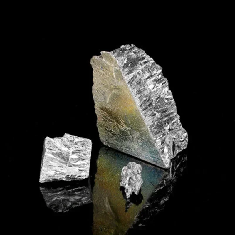 Bismuth Metal Ingot 99.99% Pure Crystals Geodes For Bismuth Crystals 1kg/2.2lb