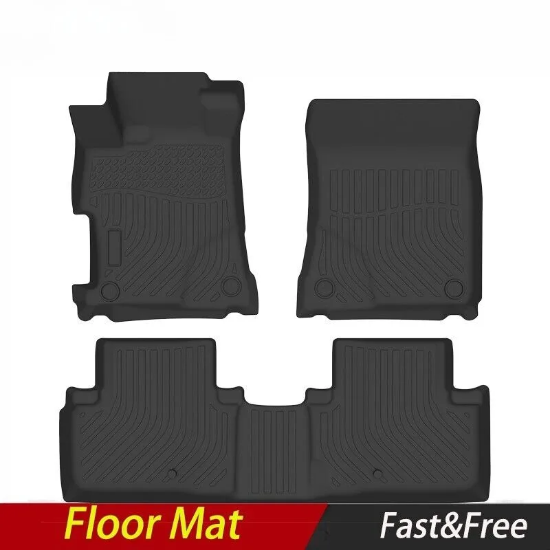 

Car Floor Mats for 2013-2022 Acura ILX All-Weather TPE Rubber Cargo Liner TPE United States