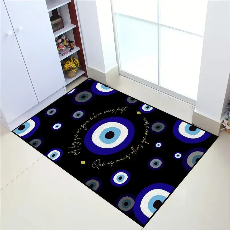 

JSL36small carpet Rug Carpet Home Evil Decor Bedroom Mat New Eye Hallway Balcony Carpet Entrance Doormat Decoration9Ok%