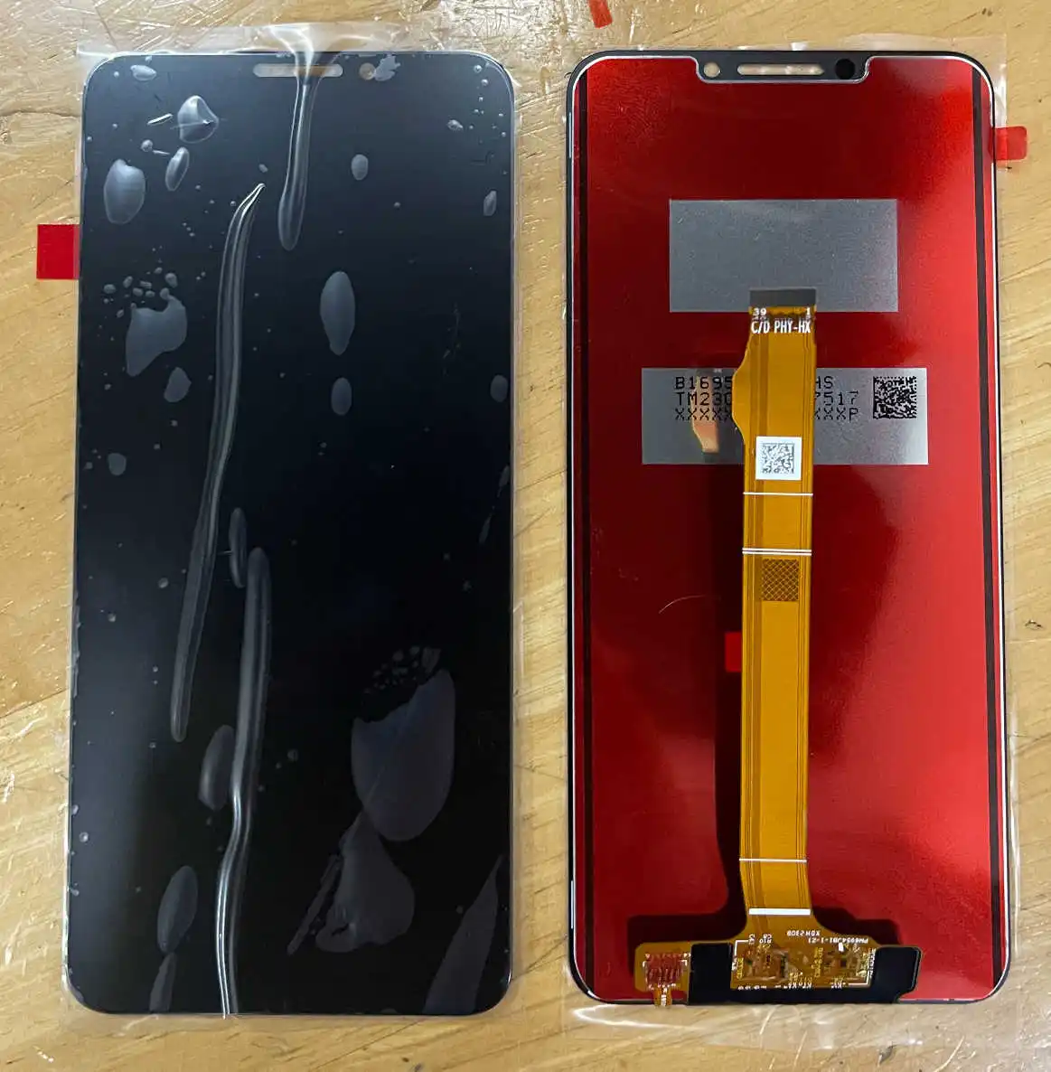 For Enjoy 60X Screen Assembly Touch LCD Screen with Backlight