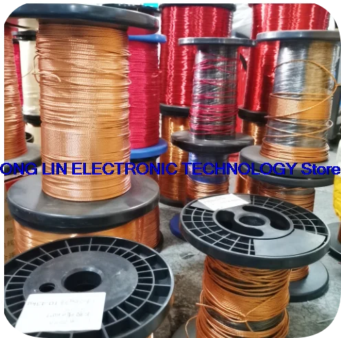 500g 1PCS high-purity 7-core multi strand speaker inductor coil winding special wire speaker frequency divider special wire DIY