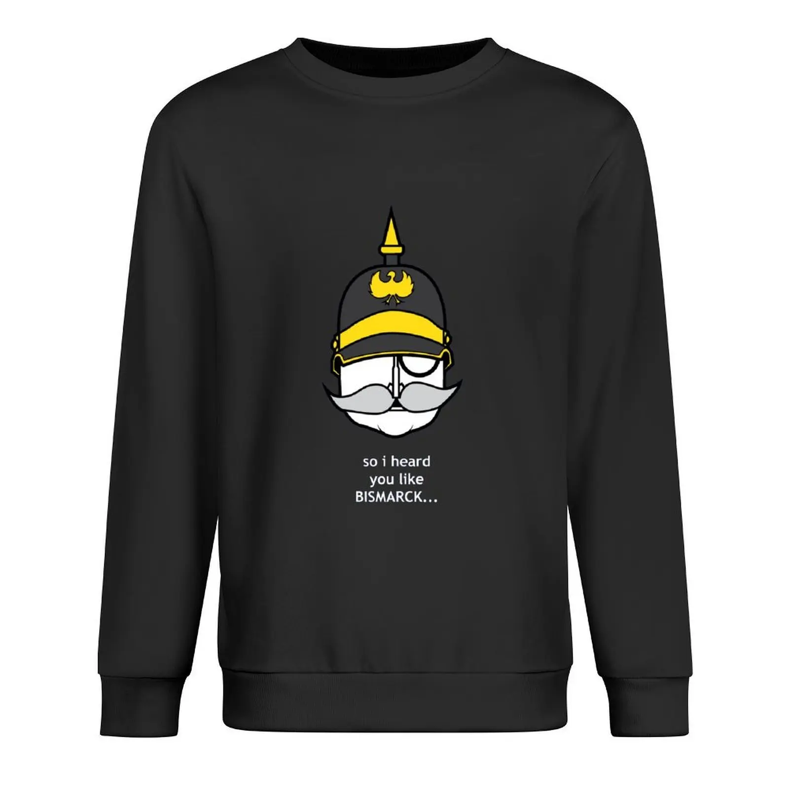 

so I heard you like Bismarck... Pullover anime clothes men clothes tracksuit men's clothes sweatshirt for men