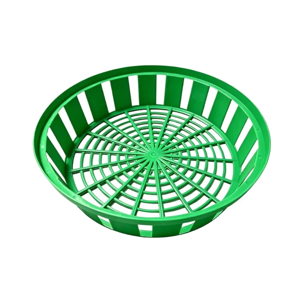 5pcs Plastic Plant Basket Featuring Wicker Design for Potted Plants Compatible with Indoor Outdoor Plant Care Routines