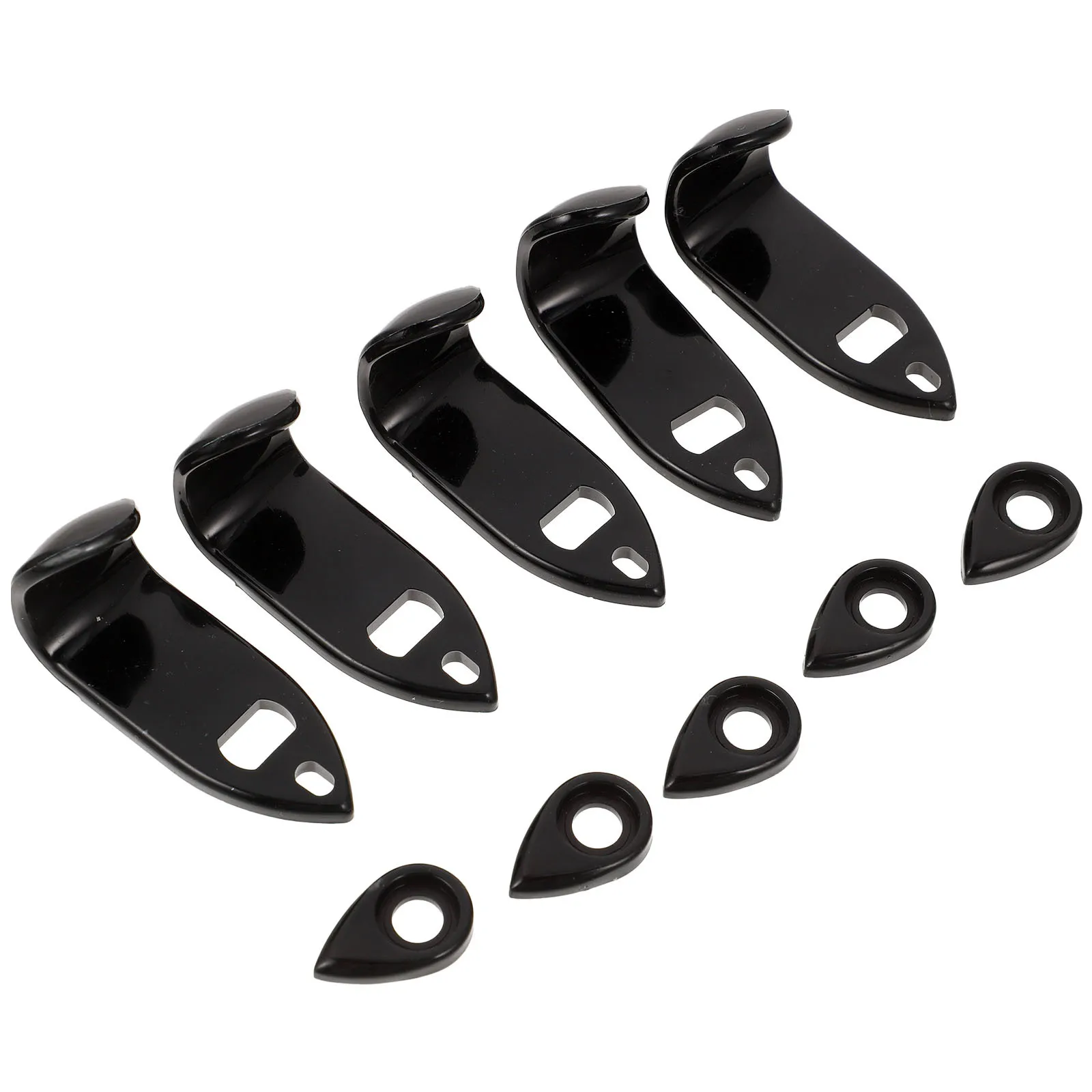

5 Pieces Saxophone Thumb Hook Rest Support Pad for Alto Tenor Sax Snare Drum Practice Replacement Parts Cushion