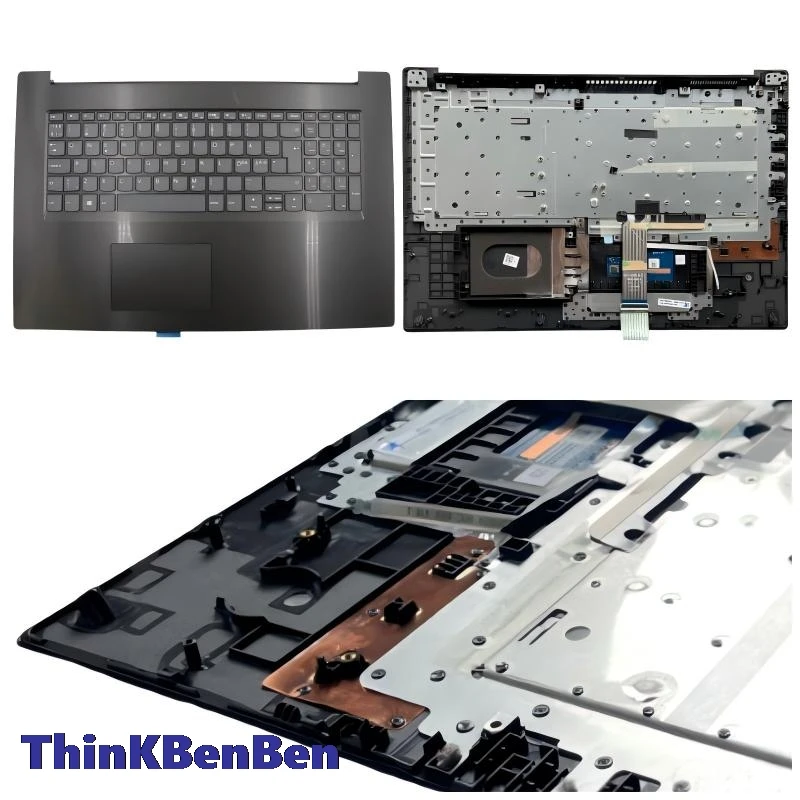 

RU русская черная клавиатура, верхний чехол, упор для рук, чехол для Lenovo Ideapad L340 17API 17IWL 5CB0S17147