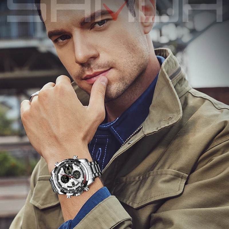 SANDA 5105 Steel Strip Electro - Timex Watches Smartwatch 评论和价格