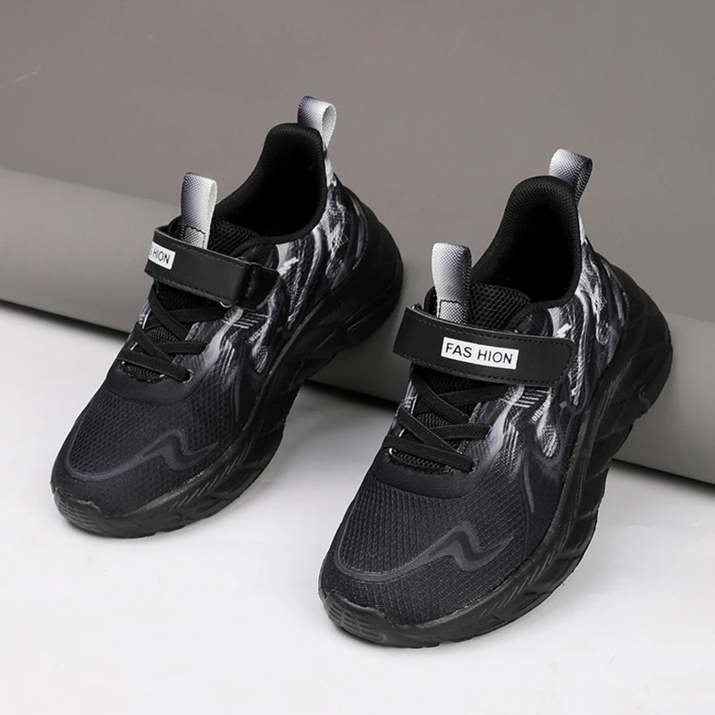 Zapatos deportivos informales ligeros antideslizantes para niños y niñas, zapatillas deportivas para caminar al aire libre, tenis, talla 28-40