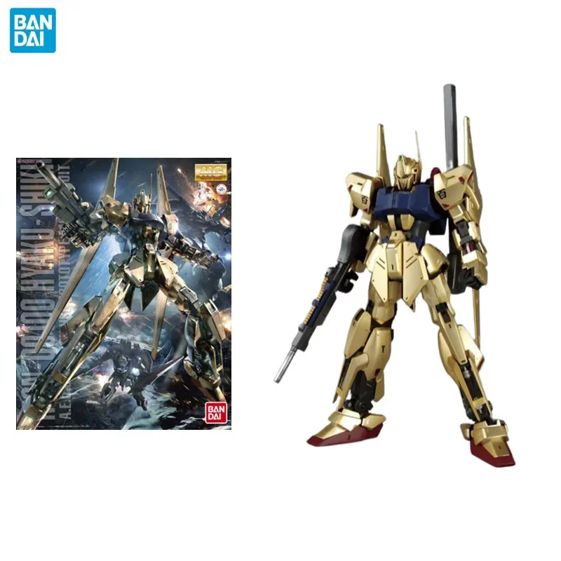 

Original Genuine Gundam Model Kit Anime Figure MG 1/100 MSN-100 Hyaku Shiki Ver.2.0 Robot Action Toy Figure Toys for Children