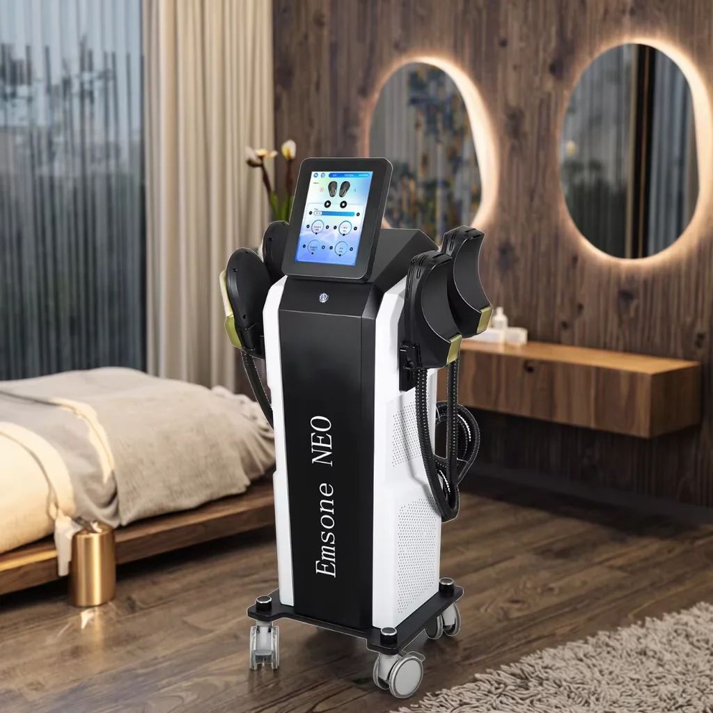 

Emsone NEO 4-ручки EMS для коррекции фигуры RF стимулятор мышц Ems машина с мышечной подушечкой тазового дна Ems