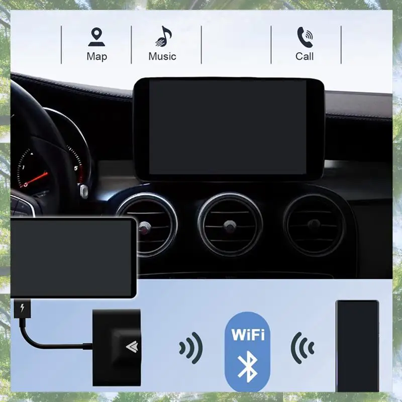 

L73A 2025-2X Android Auto Беспроводной адаптер для проводов Android Auto Автомобильный Plug & Play Простая настройка AA Беспроводной Android Auto Dongle