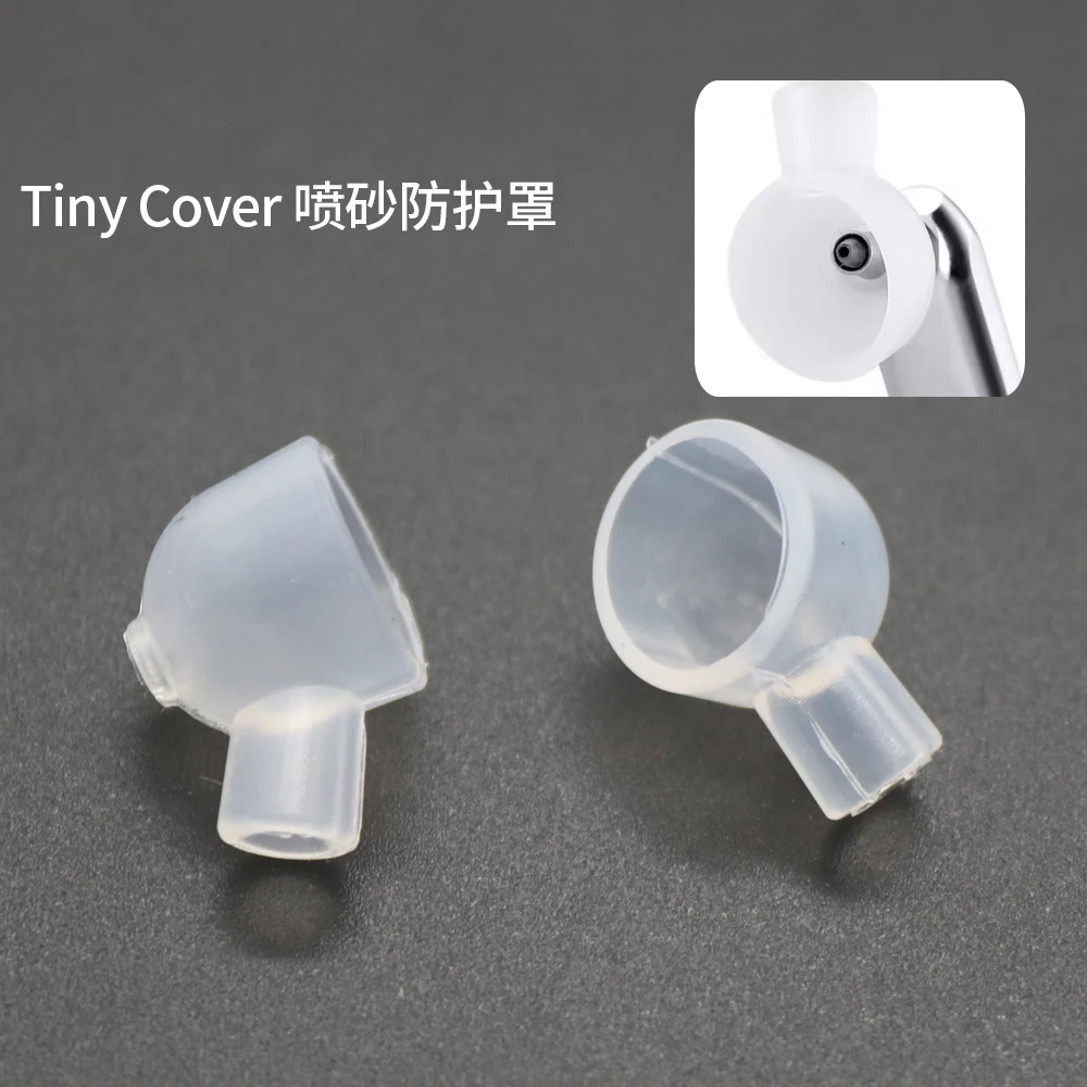

2 шт./кор., стоматологический крошечный чехол для оксида алюминия, воздушная стирация, микробластер, пескоструйный аппарат, порошок, пылезащитный колпачок 134 ℃ Автоклав