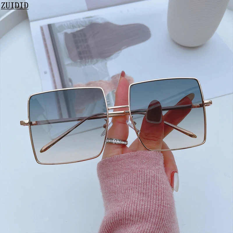 Square Sunglasses Women Luxury Fashion Glasses Vintage Shades Vasos Decorativos Lunette De Soleil Femme Oculos De Sol Feminino