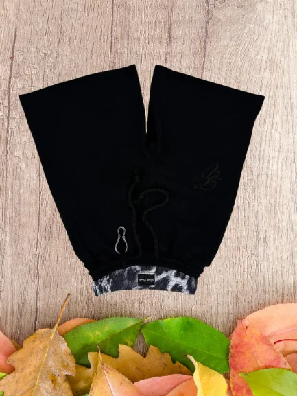 

American retro shorts Y2K drawstring pants hip-hop embroidered loose shorts mid-waist fashion pants streetwear