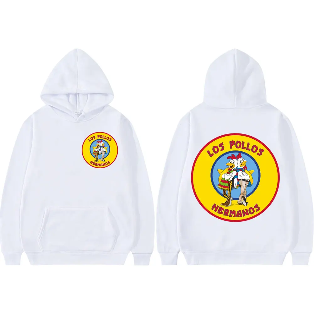 Limited Breaking Bad TV Play Hoodie Los Pollos Hermanos Chicken Brothers Graphic Pullovers Men Women Cartoon Fashion Sweatshirts