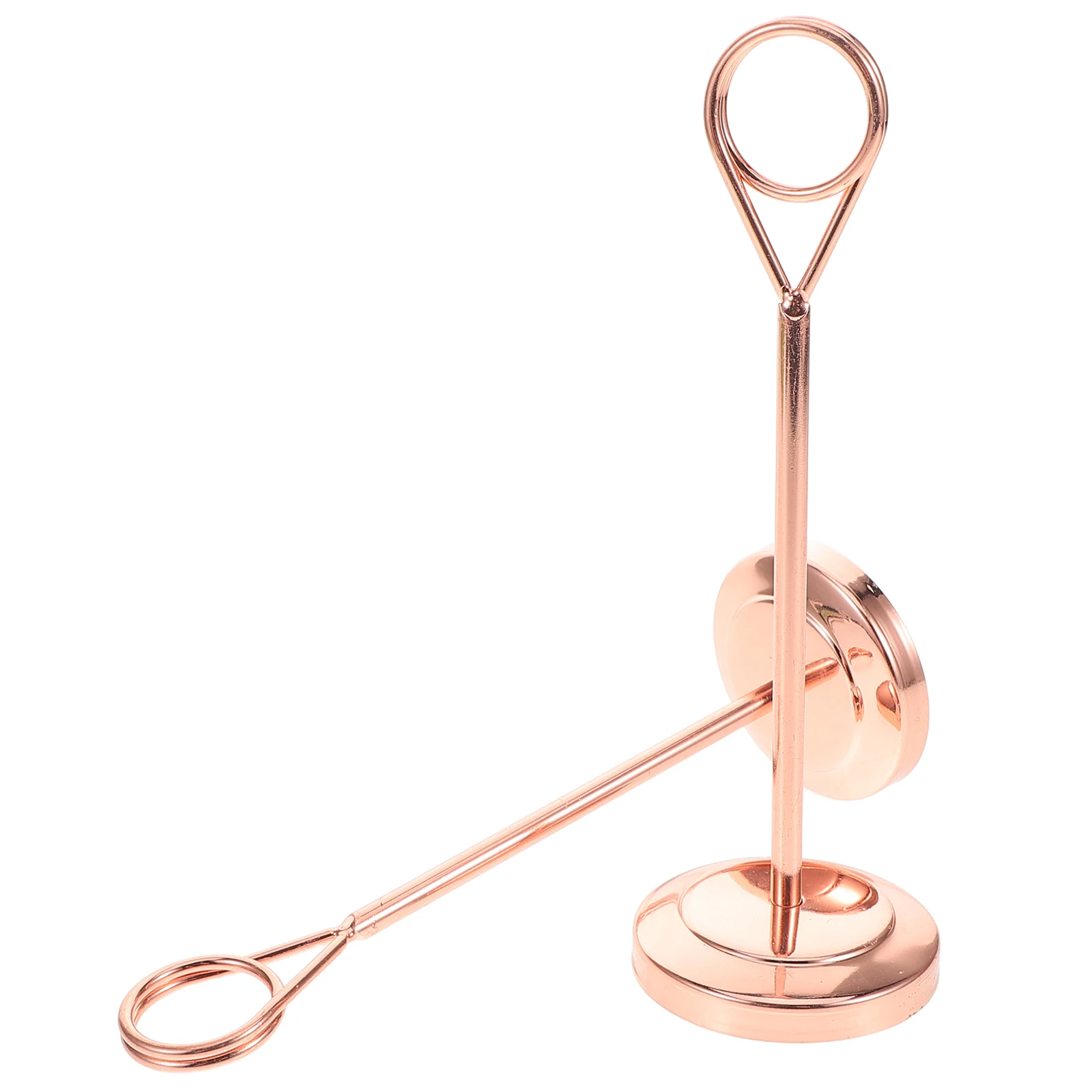 

2pcs Holders Sturdy Stainless Steel Clip Display Stand Greeting Card Display Stand for Table Numbers Hotel Restaurant Wedding