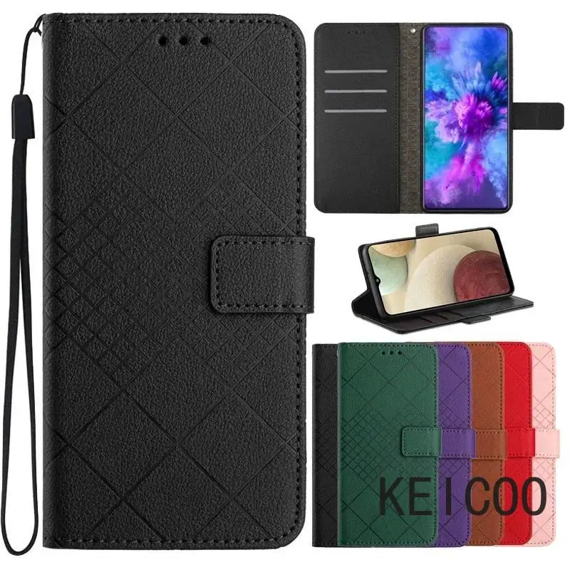F6 Cases Soft Silicone Leather Wallet Flip Case for Xiaomi Poco F6 Pro PocoF6 PocoM6 4G C61 C65 PocoX6 5G 2024 Coque Phone Cover image 2