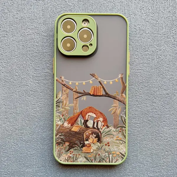 Cartoon Tier Freizeit Telefon Fall Für iPhone XR XS X 17 16 11 12 13 14 15 Pro Max mini 16 15 14 Plus Stoßfest Matte Abdeckung – Detail 12