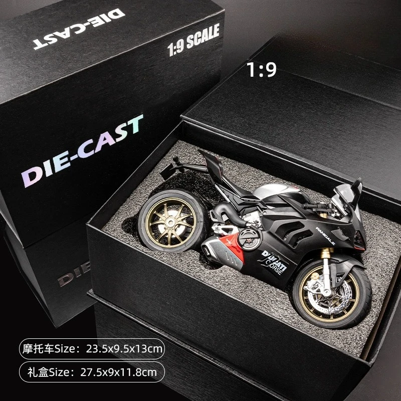 

1:9 V4S H2R H2 S1000RR simulation alloy motorcycle model motorcycle ornaments collection gift High end gift box set of